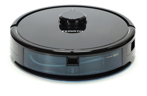 Imagen 8 de 8 de Aspiradora Trapeadora Robot Femmto Con Laser Inteligente Negro Mopa Rvc000006 Limpieza Programada Por Zona De Tu Hogar Wifi App Carga Automatica Cubrimiento De Area 350m2 Repuestos Apto Para Mascota