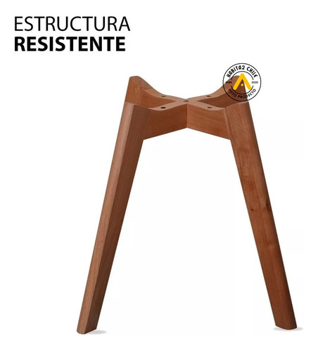 Pack 2 Sillas Eames Tulip Estructura de la silla Rosa