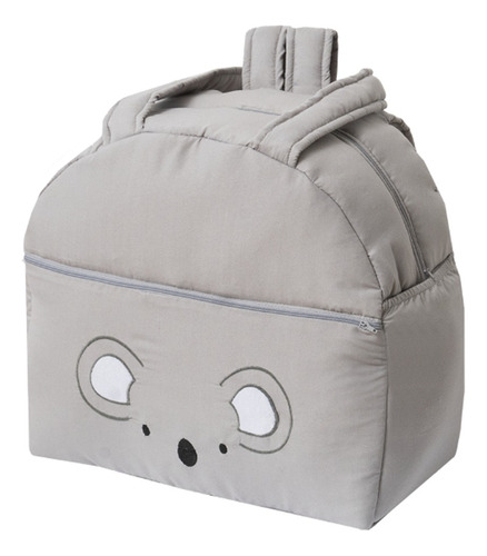 Pañalera Backpack Amplia Modelo Baby Koala Chiquimundo Color Gris