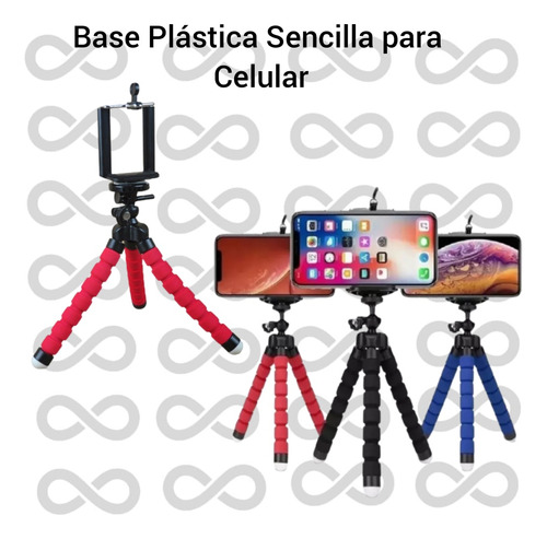 Base Trípode Sencilla Para Celular / Trípodes Para Celulares