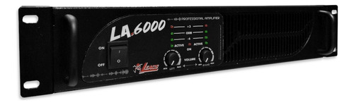 Amplificador De Potência 1000w La 6000 - Leacs