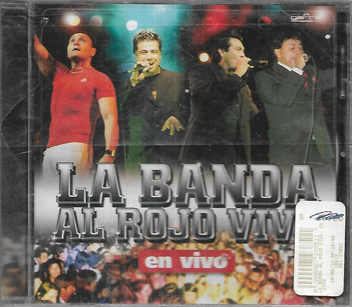 La Banda Al Rojo Vivo Album En Vivo Sello Garra Cd Sellado