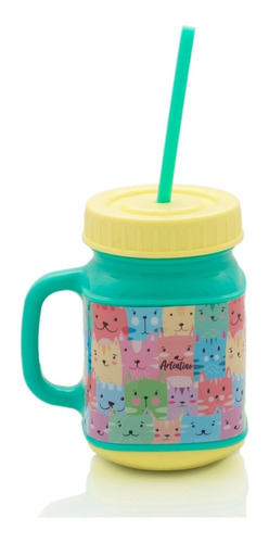 Jarro Taza Vaso Infantil Térmico Sorbete Escolar Niños