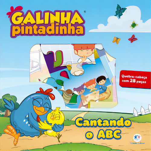 Galinha Pintadinha - Cantando O Abc, De Cultural, Ciranda. Editora Ciranda Cultural, Capa Dura, Edição 1 Em Português, 2023