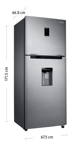 Refrigeradora Samsung Tmf Rt35k5930s8 361lt