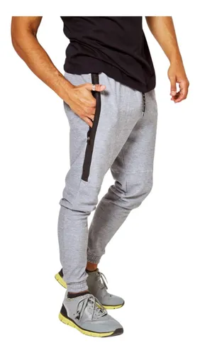 Pantalon Jogger Hombre Bolsillos Cierre Eurosport Sgind