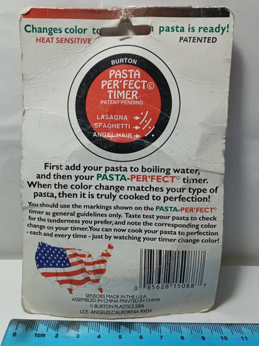 Imagen 5 de 5 de Timer Para Cocinar La Pasta Perfecta.