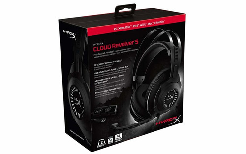 Audifono Diadema Gaming  Cloud Revolver S Hyperx Kingston Hx