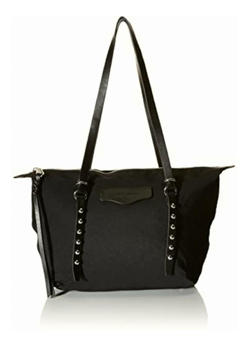 Rebecca Minkoff Bowie Bolso Pequeño De Nailon, Negro -,