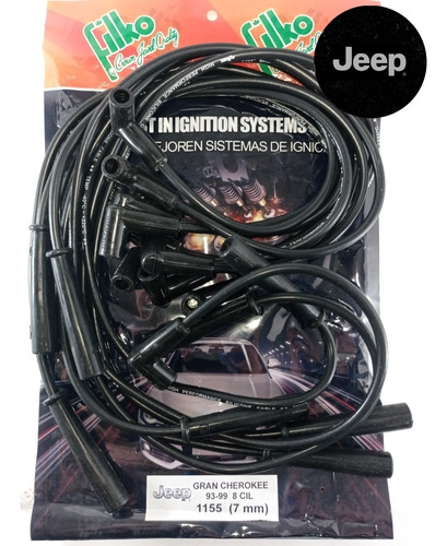 Cables De Bujías Jeep Cherokee 8 Cilindros 93-99 