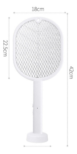 Raqueta Mata Mosquitos Lámpara Led Recargable Electrica