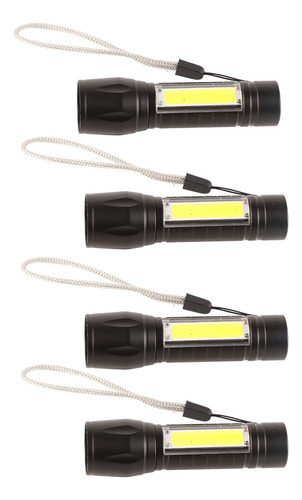 Linterna Retráctil Linterna De Luz Fuerte De Aleación De