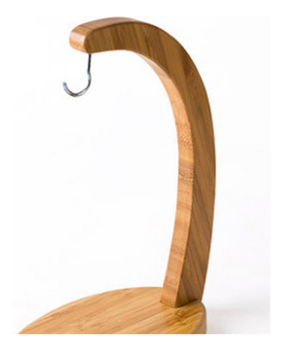 Bambú Banana Árbol Colgador Gancho Soporte Base De Comedor