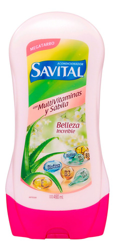  Savital Multivitaminas & Sabila Acondicionador Savital Multivitaminas Y Sabila