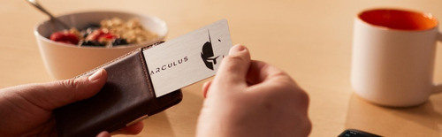 Imagen 5 de 6 de Arculus - La Mejor Billetera De Criptomonedas Nfc Metálica