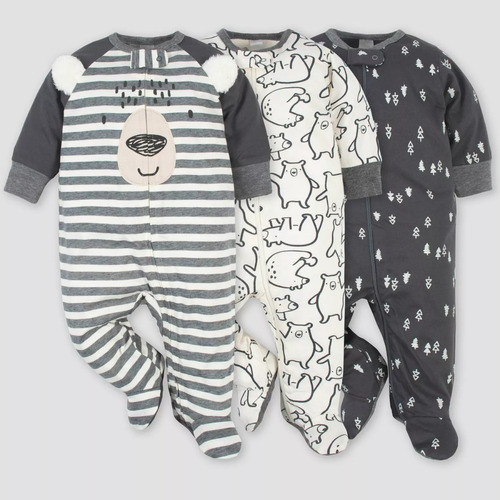 Pijamas Para Bebé Marca Gerber Niño -  100% Algodón