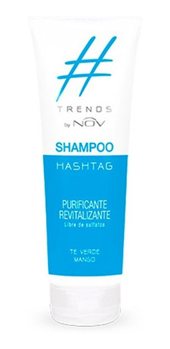 Shampoo Hashtag Nov Purificante Revitalizante X 250 Ml