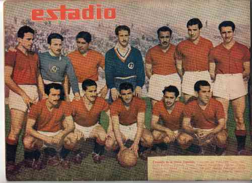 Union Española 1945, Manuel Aranda Colo-colo, Rev. Estadio