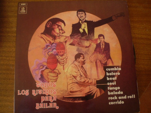 Vinilo De Todos Los Ritmos Para Bailar (u601