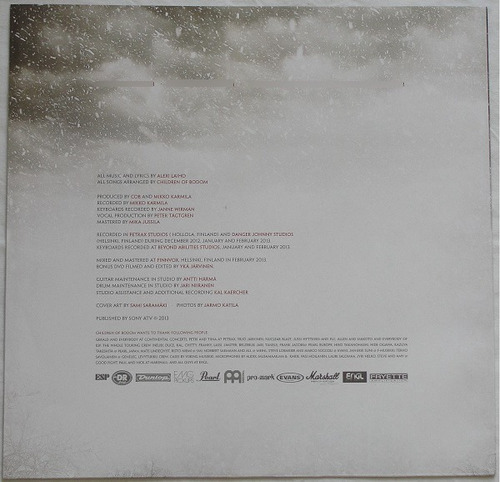 Imagen 3 de 7 de Children Of Bodom Halo Of Blood Vinilo Rock Activity