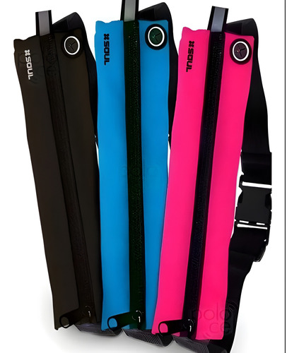 Running Belt Soul Sport Negro Riñonera