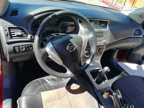 Nissan Sentra 1.8, 2013, Rojo Metálico, 4 Puertas