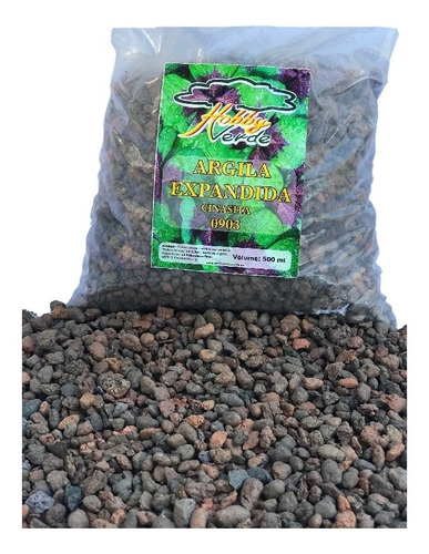 Imagem 7 de 10 de Argila Expandida 3 A 9 Mm Caqueira Terrário Bonsai 1l