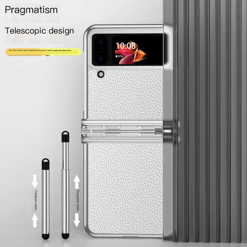 Funda De Teléfono Con Stylus Para Samsung Galaxy Z Flip 5/6