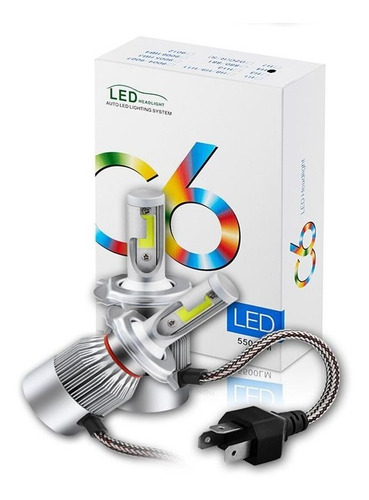 Kit Led H1 H3 H7 H11 880 H4 9005 9006 9012 H13 11000lm 36w  