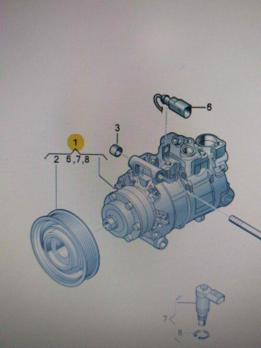 Compresor De Aire Acondicionado Audi Q5