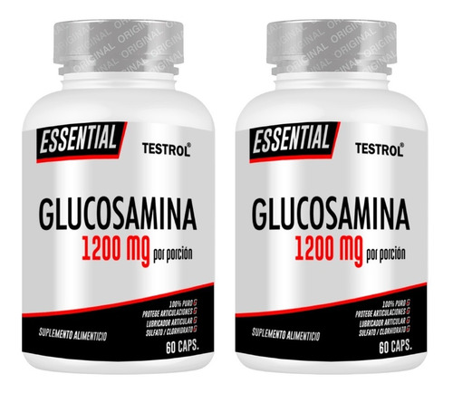 Combo Glucosamina | Flexibilidad Articular  Y Ligamentos 2u