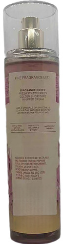 Loción Bath & Body Works Strawberry Pound Cake 236 Ml