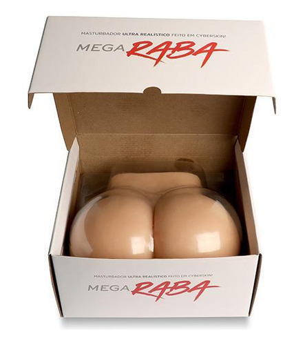 Big Butt: masturbador realista en la vagina y el ano de Cyberskin