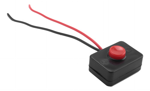 Pulsador Con Base Adhesiva Dc 12v2a Cableado Momentáneamente