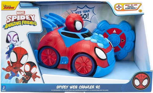 Spiderman Spidey Hombre Araña Auto Web Crawler Rc