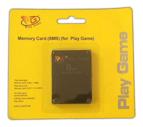 Cartão De Memória 8mb Para Playstation 2 - Memory Card Ps2
