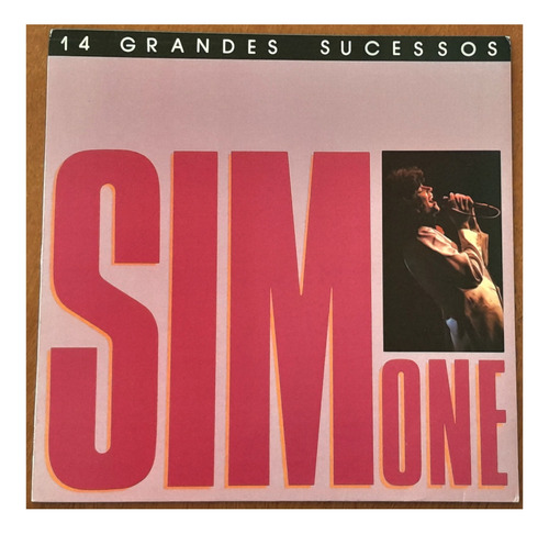 Lp Vinil Simone - 14 Grandes Sucessos