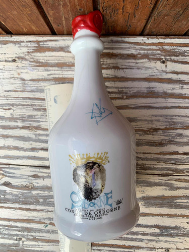 Botella Coleccionable Conde Osborne Diseño Dali Brandy (Usado)