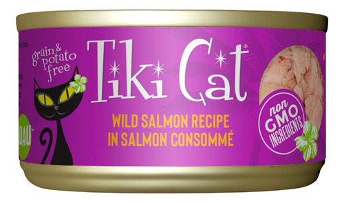 Tiki Cat Luau Shredded Meat, Wild Salmon Recipe In Salmon Co