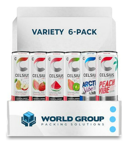 Bebida Energética Celsius - Pack De 6 Latas Slim
