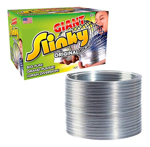 Just Play - Slinky Original Gigante, Resorte Que