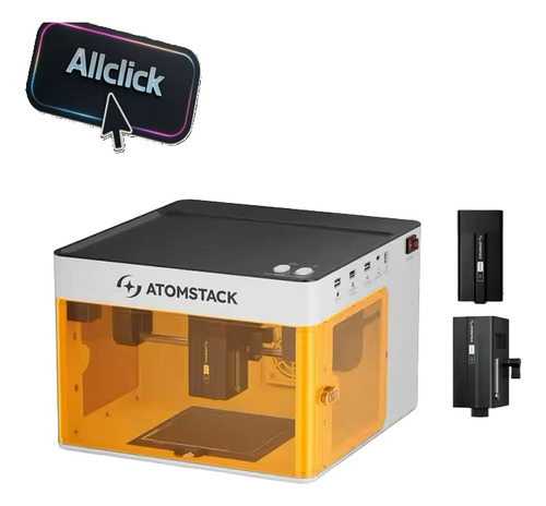 Máquina De Grabado Láser Dual Atomstack P1 Grabado Metálico