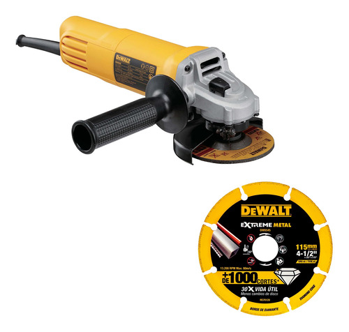 Esmeril Angular 4-1/2  Dewalt Dwe4010-extreme 