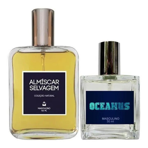 Perfume Almíscar Selvagem 100ml + Perfume 30ml - Ed Especial Volume da unidade 100 mL