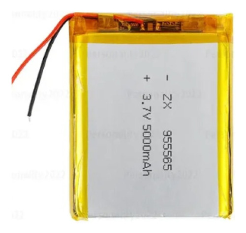 Bateria Recargable De Lipo 3.7v 5000mah (955565)