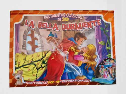 Libro Con Figuras Pop Up La Bella Durmiente En 3d