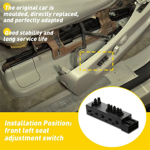12451497 25974714 Interruptor De Asiento Delantero Izquierdo