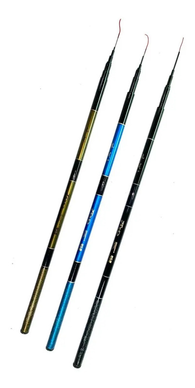 Kit 3 varas telescopicas 4,50m