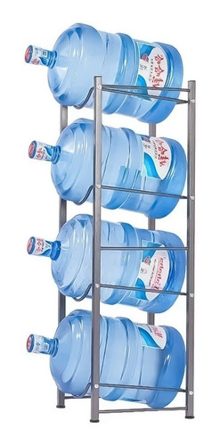 Imagen 1 de 4 de Estante Organizador Botellones Bidones Agua 20l 4 Bases