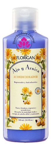 Acondicionador Antiseborreico Ajo Y Arnica 500ml. Florigan